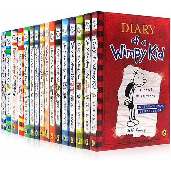 Amazon | Diary of a Wimpy Kid Box of Books | Kinney, Jeff | Humor