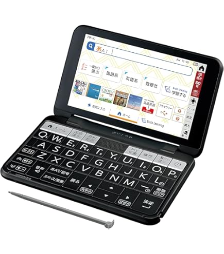 Amazon | シャープ PW-S1-K カラー電子辞書 Brain 英語強化 高校生