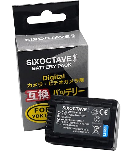 Amazon | Li-ion Celeb Panasonic HC-V100M 互換対応機種カメラ 3.6V