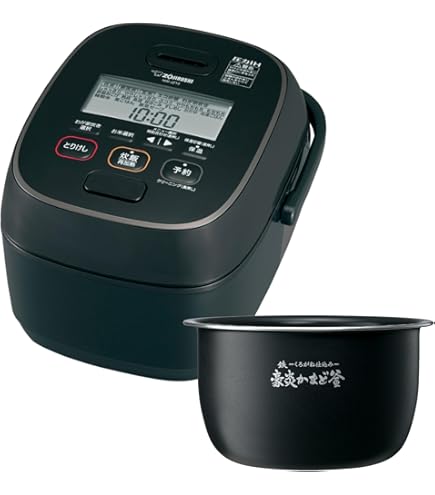 Amazon | ZOJIRUSHI 【南部鉄器極め羽釜】圧力IH炊飯ジャー NP-WS10-BP