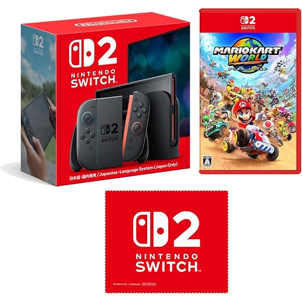 Amazon.co.jp: マリオカート ワールド -Switch2 +【任天堂純正品