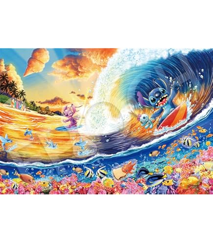 Amazon | エポック社 1000ピース ジグソーパズル ディズニー Stitch