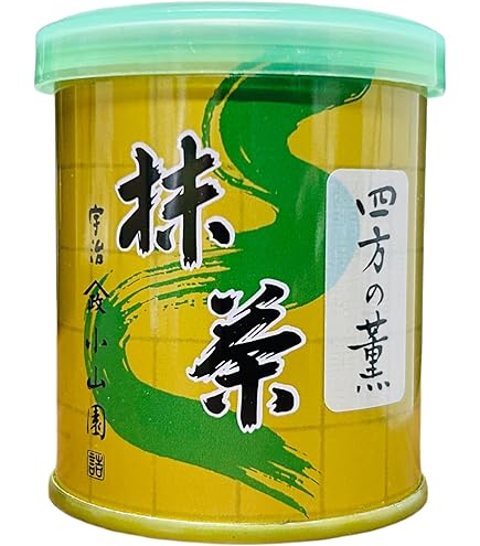 Amazon | 山政小山園 抹茶 小倉山 ( 茶道用 缶入り ) 150g | 山政小山