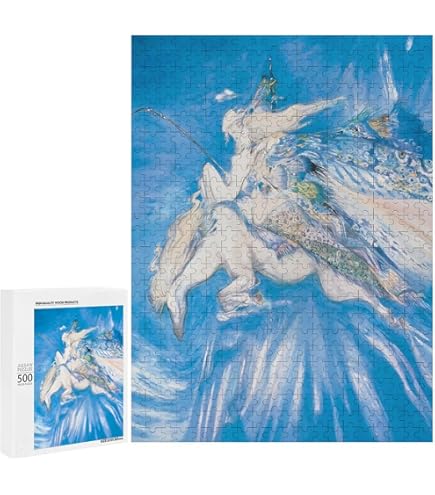 Amazon.co.jp: Yoshitaka Amano Dream on the Moon 1000 Piece Jigsaw