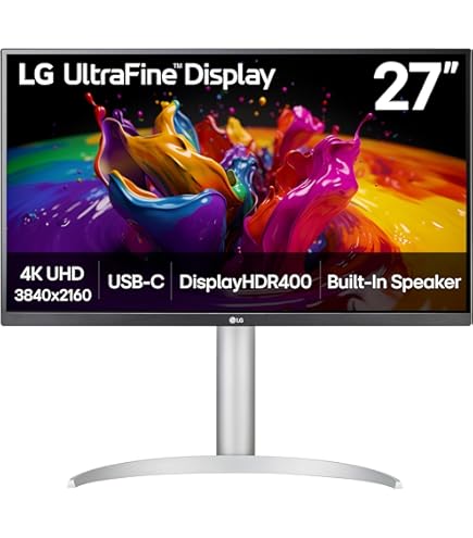 Amazon.co.jp: LG Monitor 27UP600-W、27インチ、HDMI2x、DP1