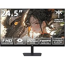 Amazon.co.jp: KTC 24.5 インチ ゲーミングモニター 200Hz(OC対応) FHD