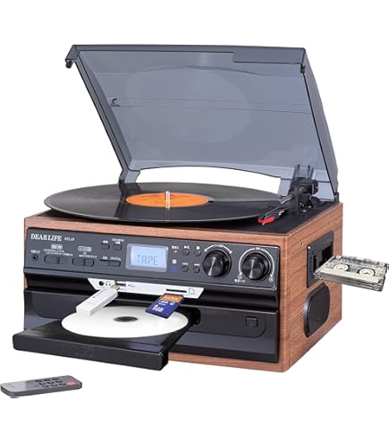 Amazon.co.jp: とうしょう マルチレコードプレーヤー CDコピー機能付