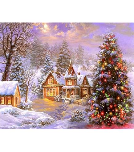 Amazon | クリスマス クロスステッチ キット、クリスマスツリー,11 CT