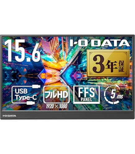Amazon.co.jp: Dell P1424H 14インチ ポータブルモニター (3年間交換