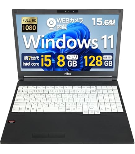 Amazon.co.jp: Fujitsu FMV LIFEBOOK A577/S FMVA26001 Core i5 7300U