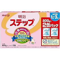 Amazon.co.jp: 明治ステップ らくらくミルク 200ml×6缶×2 景品付 [1歳