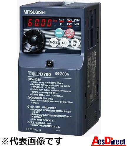 Amazon.co.jp: 三菱電機(MITSUBISHI ELECTRIC) インバータFREQROL-D700
