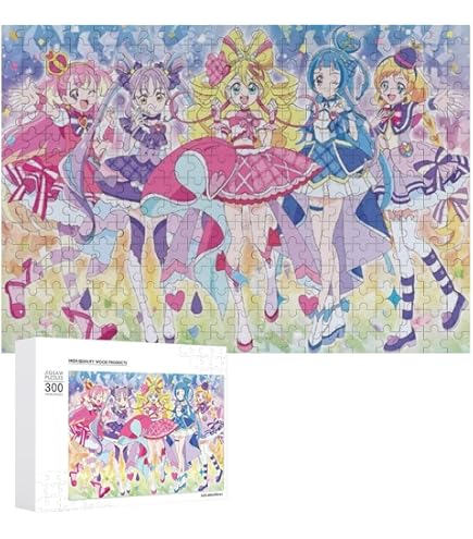 Amazon.co.jp: ドキドキ!プリキュア 500ラージピース ドキドキ!全員