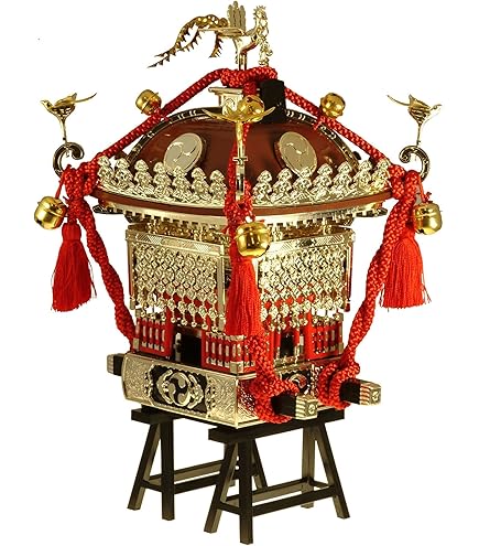 Amazon | 童友社 1/5 江戸神輿 黒塗紫房 プラモデル PS-1 | プラモデル