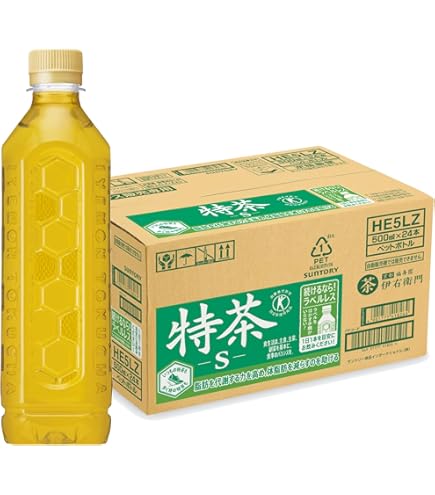 Amazon.co.jp: サントリー 伊右衛門 特茶 NEWSパック 500ml 40本+お