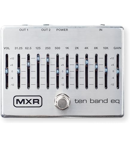 Amazon | MXR KFK-1 10 BAND EQ | イコライザー | 楽器・音響機器
