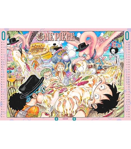Amazon | 『ONE PIECE』コミックカレンダー（大判）2025 | カレンダー