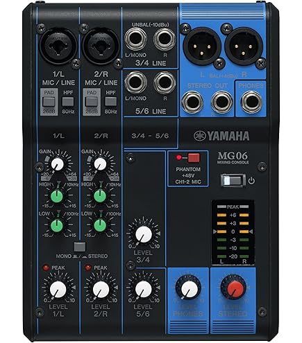 Amazon | YAMAHA (ヤマハ) ウェブキャスティングミキサー AG06 ウェブ