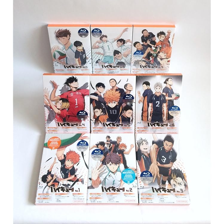 Amazon.co.jp: 【Blu-ray】ハイキュー!! TO THE TOP 初回限定版 全6巻