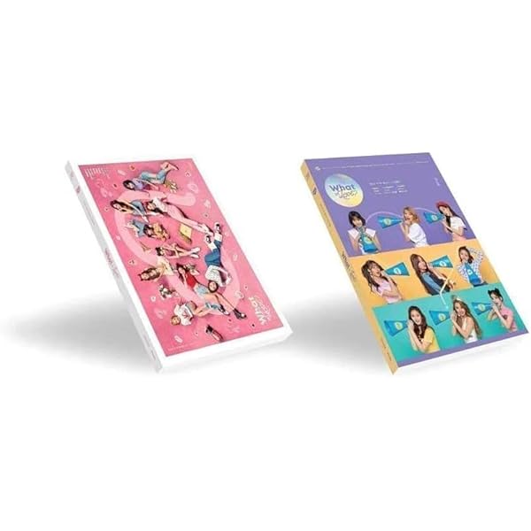 TWICE - TWICE [WHAT IS LOVE?] 5th Mini Album 2Ver SET+P.Book+Card+
