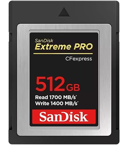 Amazon.com: SanDisk 512GB Extreme PRO CFexpress Card Type B