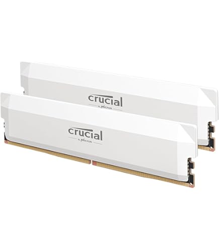 Crucial Pro DDR5 RAM 64GB Kit (2x32GB) 6400MHz CL40, Overclocking