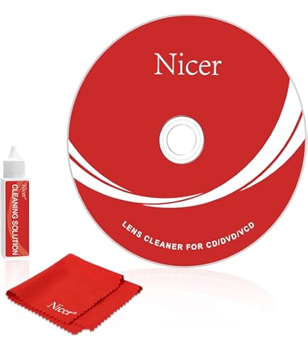 Amazon.com: Nicer CD/VCD/DVD Player Cleaner Kit, Laser Lens