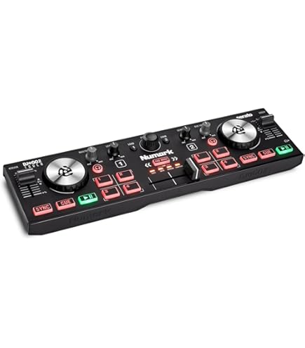 Amazon.com: Numark DJ2GO2 Touch Compact DJ Controller with 2 Decks