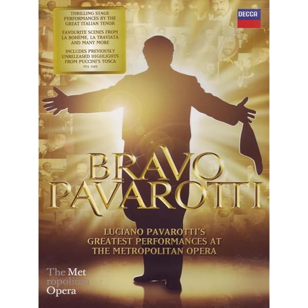 Amazon.com: Pavarotti - DVD, BLURAY, Digital : Luciano Pavarotti