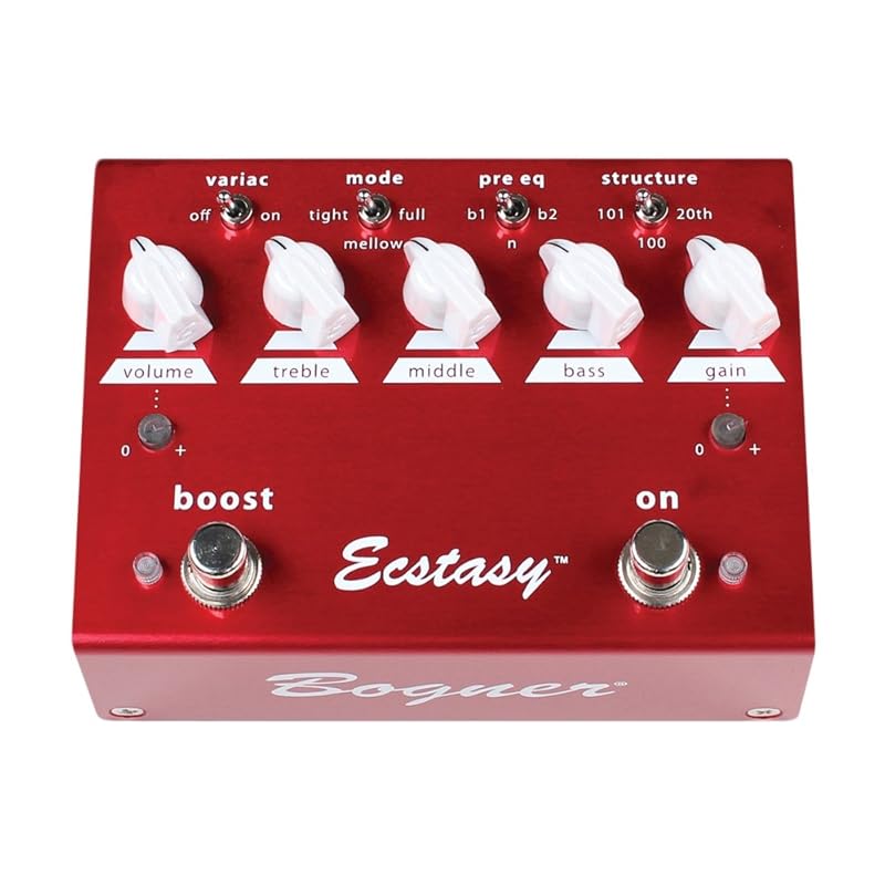 Bogner Ecstasy Red - Bogner Ecstasyアンプの3チャンネル（Red
