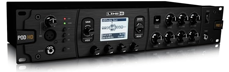 Line 6 POD HD PRO X - 「POD HD500」の上位モデルとなる、1Uラック