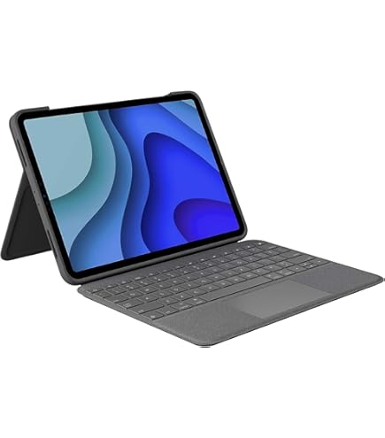 Amazon.com: Logitech Folio Touch iPad Keyboard Case with Trackpad