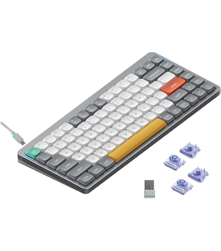 Amazon.com: nuphy Air60 V2 Portable Wireless Keyboard 60% Low