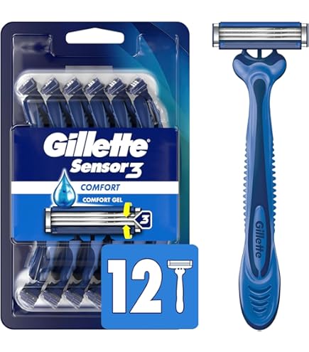 Amazon.com: Gillette Sensor2 Plus Pivoting Head Men's Disposable
