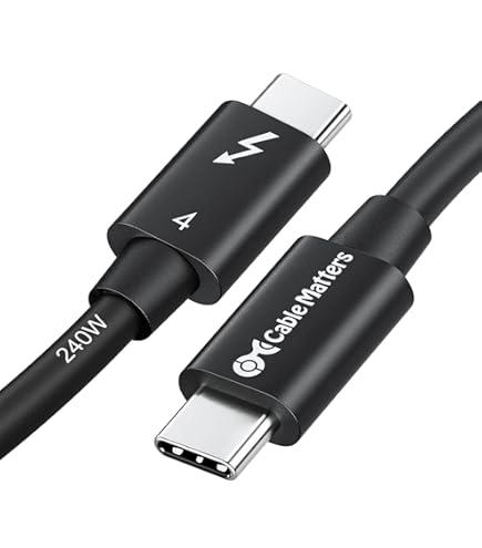 Amazon.com: Apple Thunderbolt 4 (USB-C) Pro Cable (1.8 m