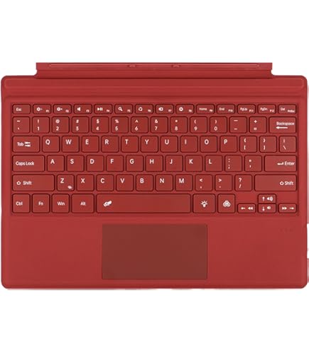 Amazon.com: Microsoft Type Cover for Surface Pro - Red : Electronics