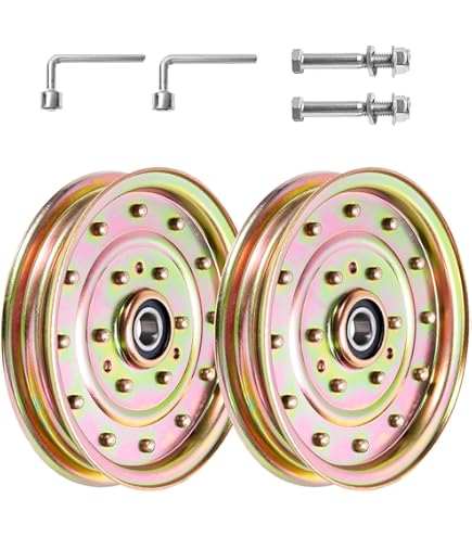 Amazon.com : Exmark 126-9187 Flat Idler Pulley Lazer Z Vantage