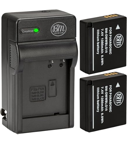 Amazon.com : Battery Pack for Panasonic Lumix DMC-TX1, DMC-LX100