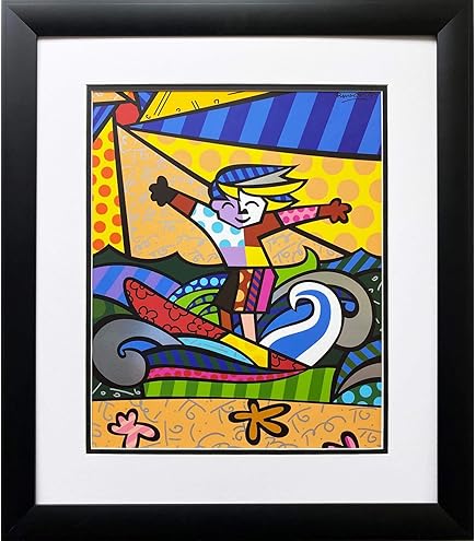 Amazon.com: Gallerygems Romero Britto 