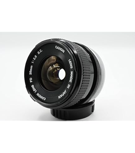 Amazon.com : CANON FD 35mm f/2.8 SLR DLSR Camera Lens (Renewed