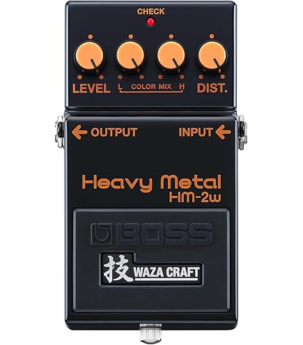 Amazon.com: BOSS MT-2W WAZA Craft Metal Zone Guitar Pedal (MT-2W