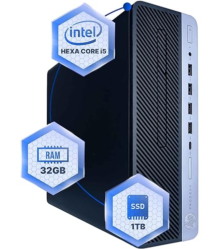 Amazon.com: HP ProDesk 600G4 Desktop Computer | Hexa Core Intel i5