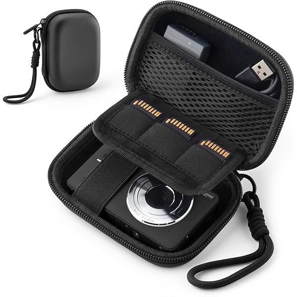 Amazon.com : Navitech Black Compact Camera Case Compatible with