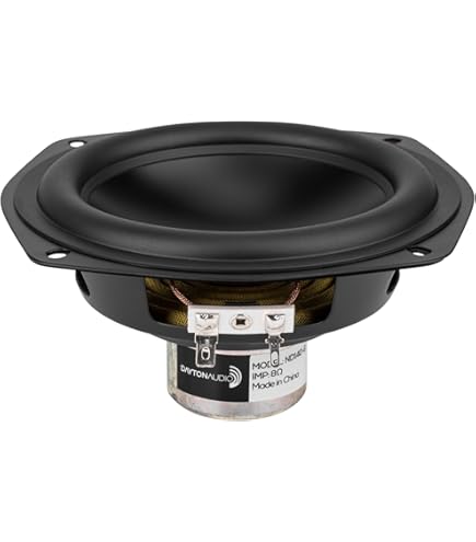 Amazon.com: Dayton Audio DC130B-4 5-1/4