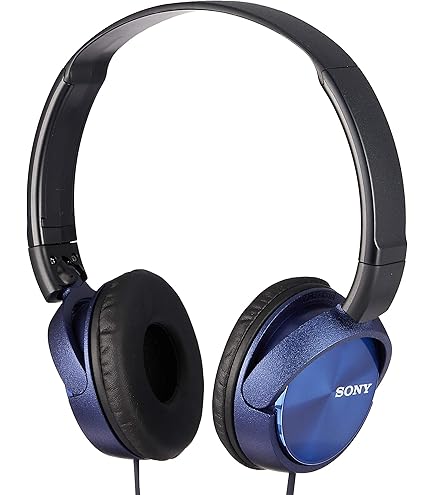 Amazon.com: Sony Dynamic Closed-Type Headphones MDR-ZX310-L Blue