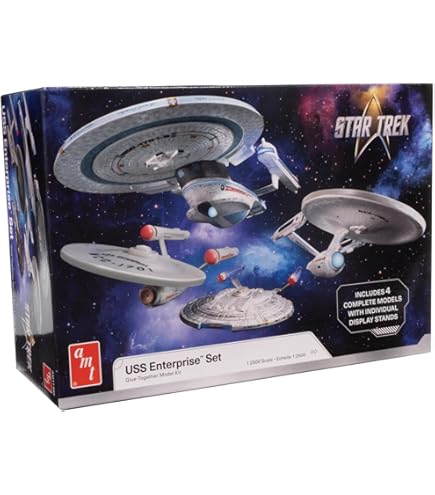 Polar Lights Star Trek NX-01 Enterprise (Snap) 2T 1:1000 Scale