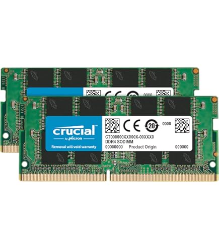 Crucial 32GB Kit (16GBx2) DDR4 2133 MT/s (PC4-17000) SODIMM 260