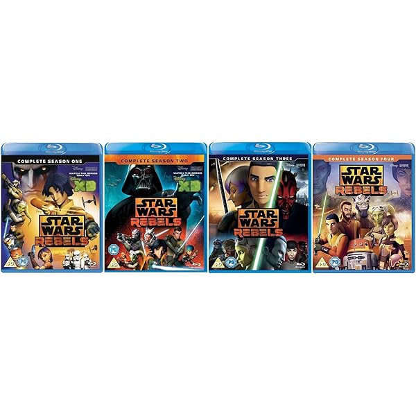 Amazon.com: Star Wars Rebels Complete Series Seasons 1-4 Blu-Ray