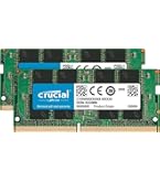 Crucial 32GB Kit (16GBx2) DDR4 2400 MT/s (PC4-19200) DR x8 SODIMM