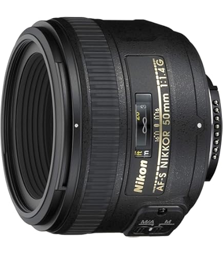 Amazon.com : Nikon AF-S FX NIKKOR 50mm f/1.4G Lens with Auto Focus